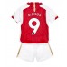Cheap Arsenal Gabriel Jesus #9 Home Football Kit Children 2023-24 Short Sleeve (+ pants)